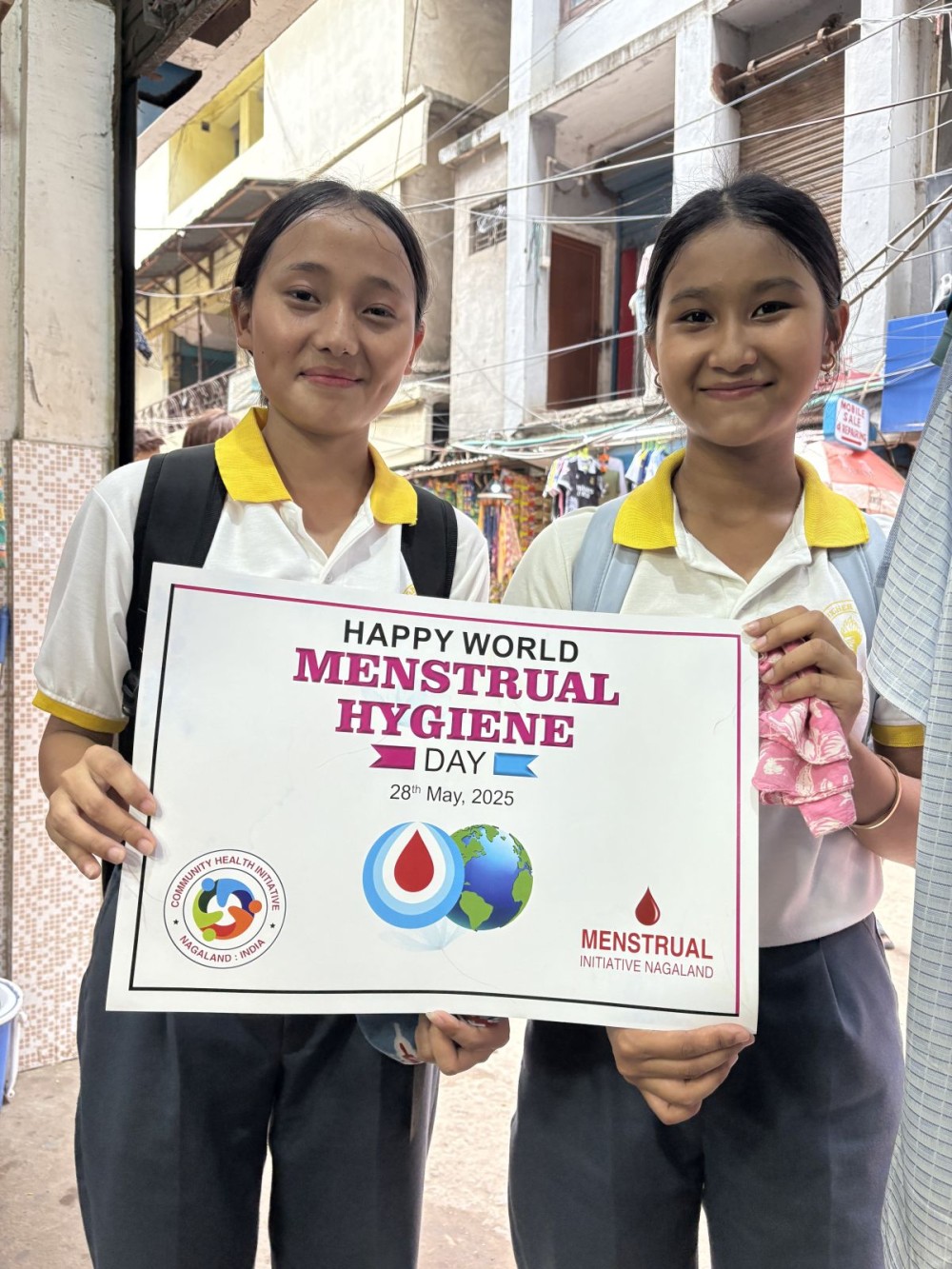 Menstrual Initiative Nagaland observed World Menstrual Hygiene Day on May 28.